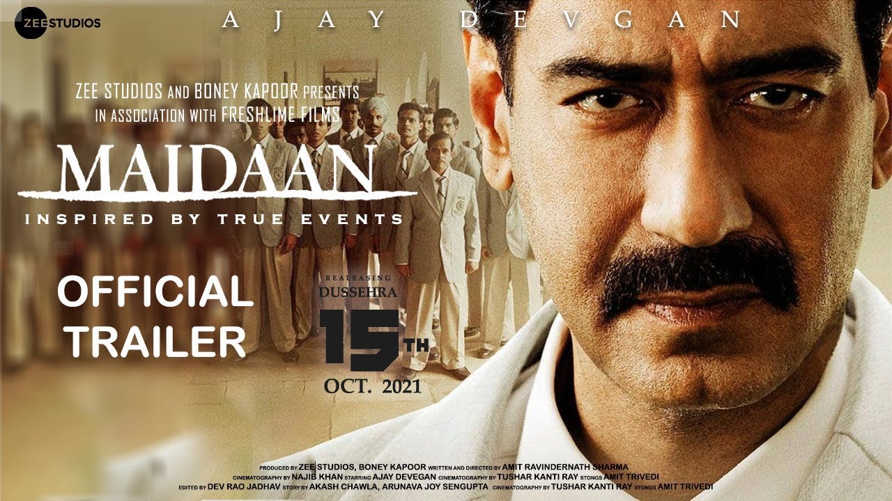 Maidaan Offcial Trailer |  Ajay Devgn | Priyamani | Boney Kapoor |  Zee Studios |  Concept Trailer