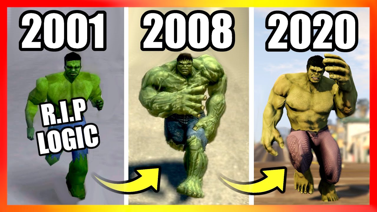 Evolution of HULK LOGIC in GTA Games (2001-2020)