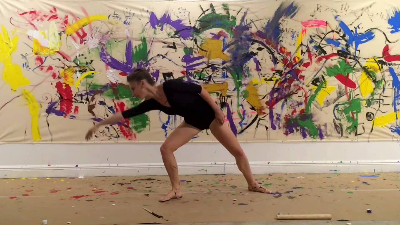 A Painter and a Ballerina (Part II – An Abstract Expressionism Performance Art Collaboration)