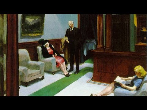 Edward Hopper: Hotel Lobby