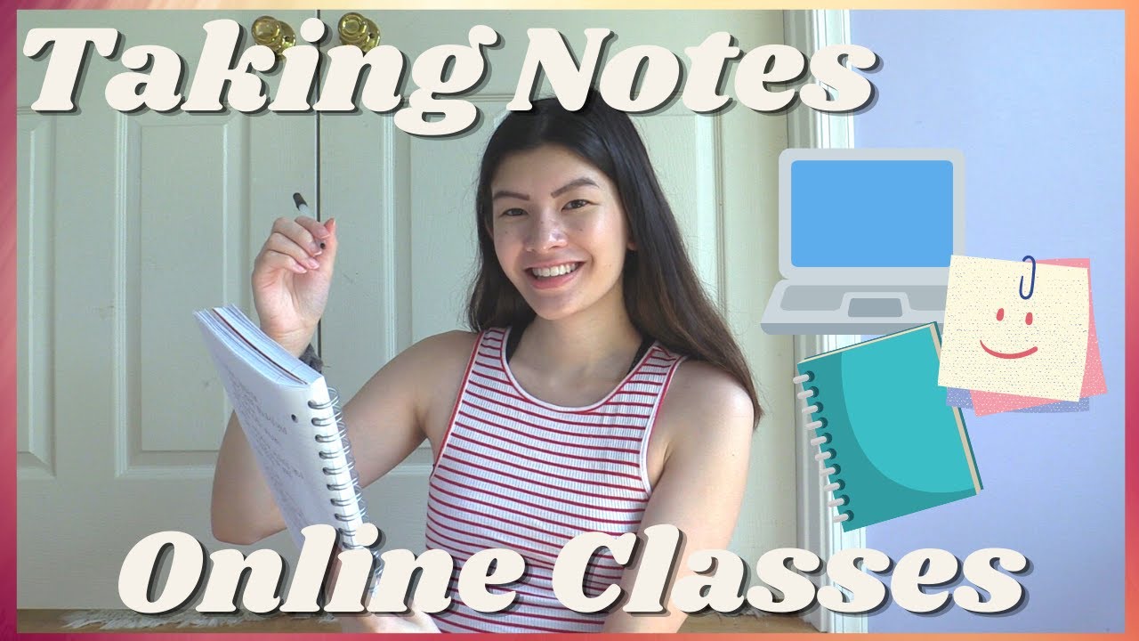 How I Take NOTES in College & Online Classes [From a Straight A Online Class Student]