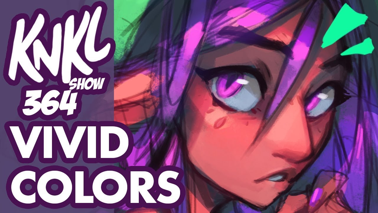 KNKL 364: How to paint VIVID Colors! (Easy and fun color theory experiments!)