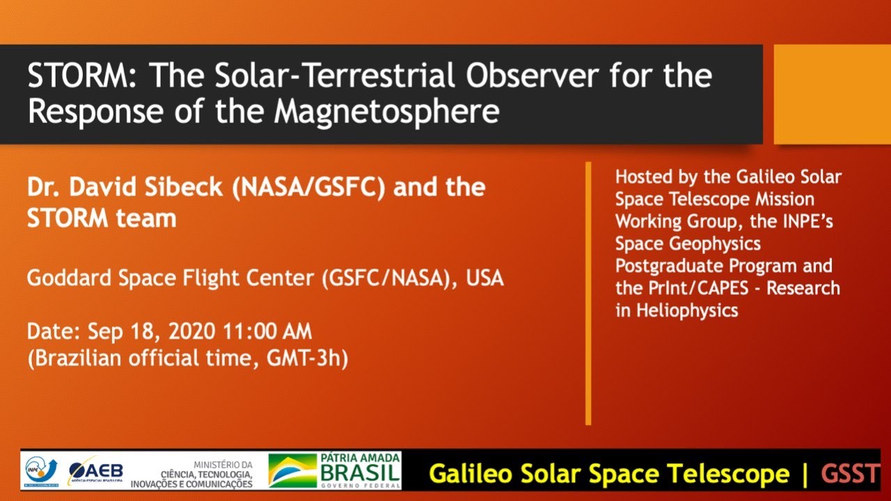 STORM: The Solar-Terrestrial Observer for the Response of the Magnetosphere