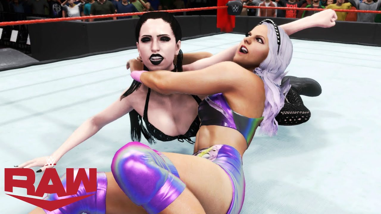 WWE 2K20 RAW IF CANDICE WINS SHE WILL FACE LIV AT EXTREME RULES JESSICA VS CANDICE LERAE