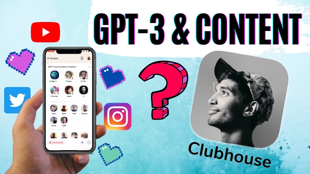 GPT-3 And Content Creation? | Clubhouse Audio