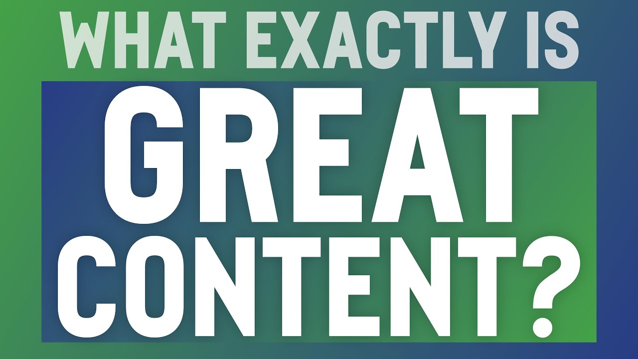 What Exactly is “Great” Content? Can GPT-3 AI Writers Help Create It?