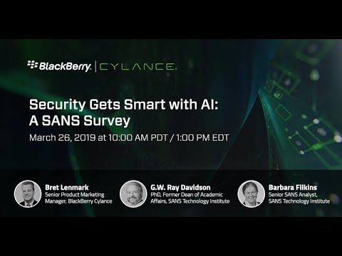 Security Gets Smart with AI: A SANS Survey