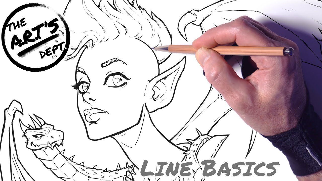 Drawing and Art Fundamentals 101: The Basics Of Line