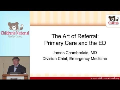 The Art of Referral: Primary Care Pediatricians and the Emergency Department | Children's National