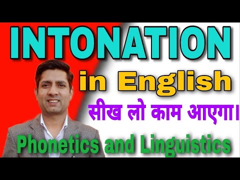 Intonation | Intonation in English | English Pronunciation | Phonetics and Linguistics