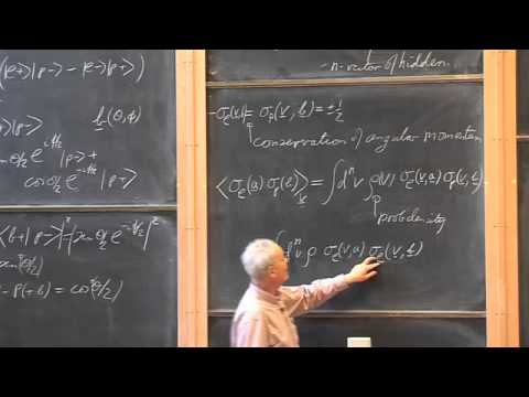 017 Einstein-Podolski-Rosen Experiment and Bell's Inequality