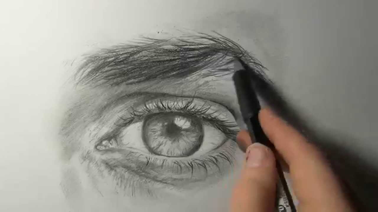 Akiane – "Drawing an Eye" Demo #1
