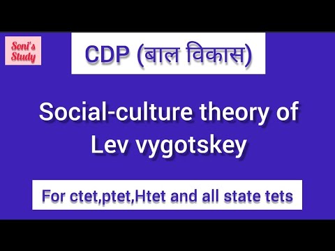 Socio culture theory of Lev vygotskey//for ctet and all state tets//vygotskey socialisation theory