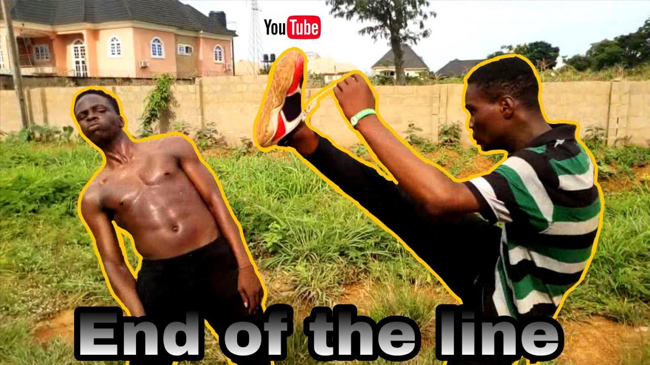 END OF THE LINE || African martial art short action movie (Nigeria)