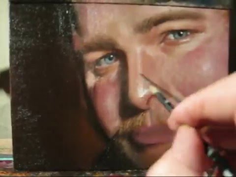 Eric J Chapman Art – Daily Painting Time Lapse – Portrait of Jim