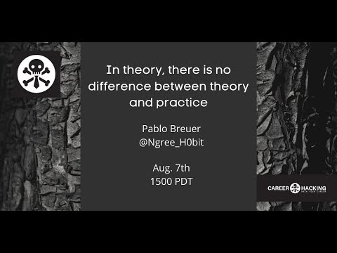 Pablo Breuer – In Theory There Is No Difference Between Theory and Practice – DEF CON 28