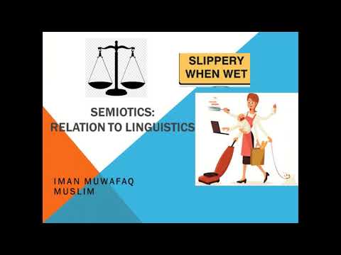 Semiotics: Relation to Linguistics