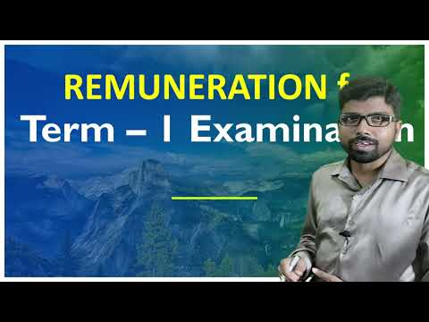 REMUNERATION for CS,Observer, Invigilator, Evaluator||  REMUNERATION for  CBSE Term – 1 Examination