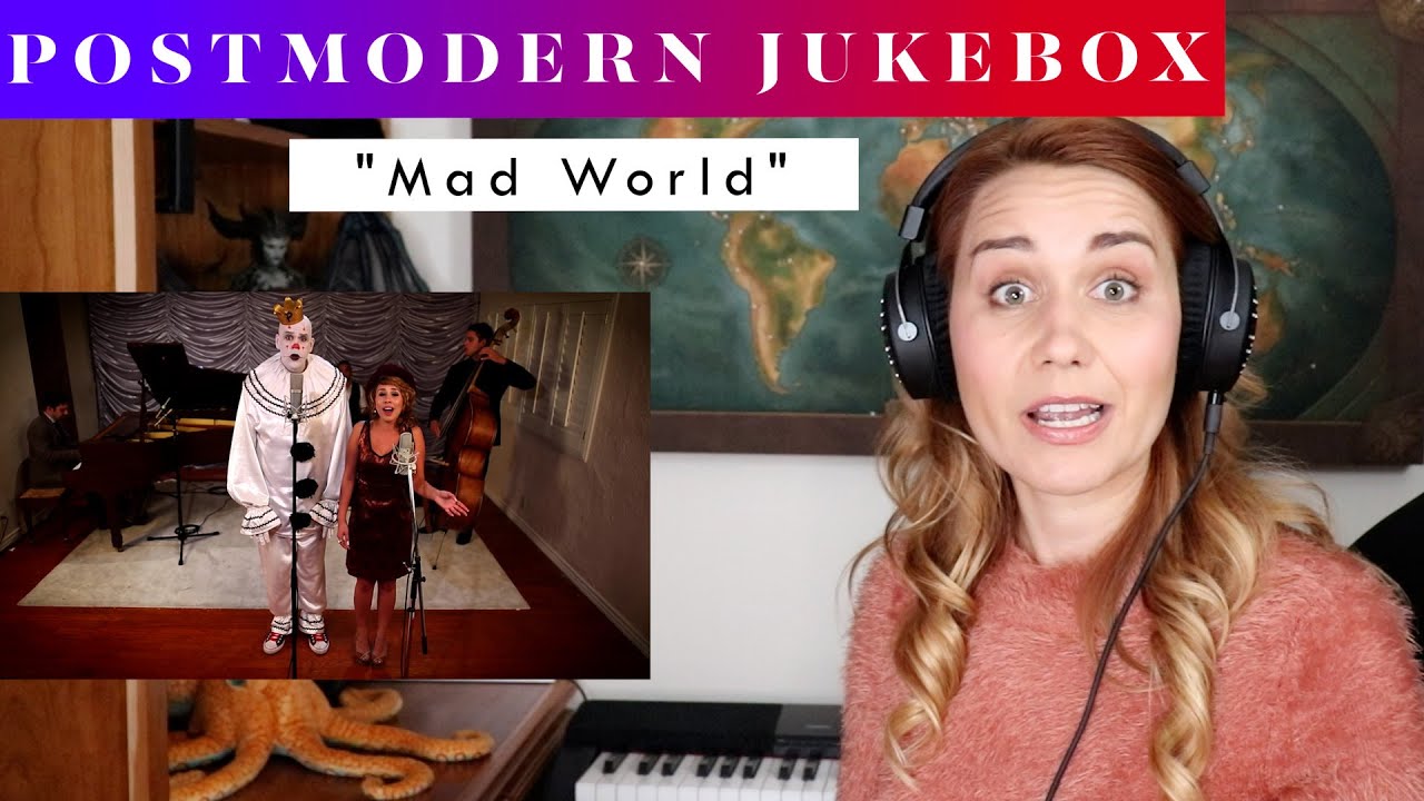 Postmodern Jukebox "Mad World" ft Puddles Pity Party REACTION & ANALYSIS by Vocal Coach/Opera Singer