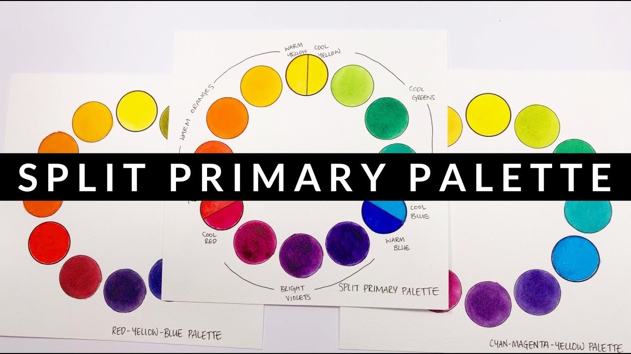 Color Theory Ep. 2 | Split Primary Palette | What Is It? & How To Make One