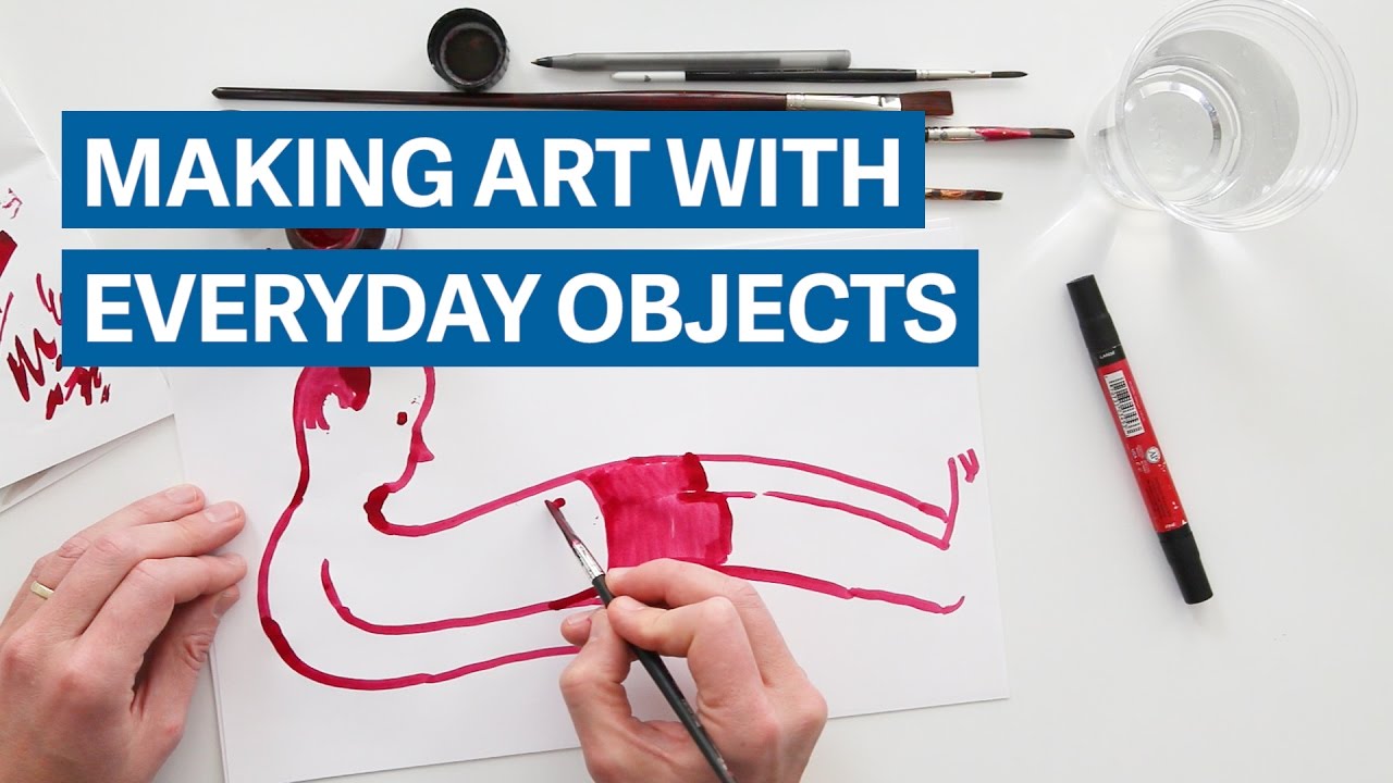 Making art with everyday objects