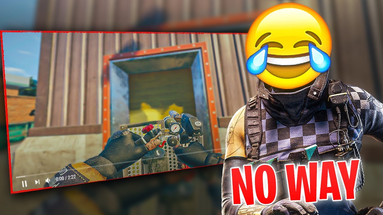 Reacting To The Dumbest Clips In Rainbow Six Siege