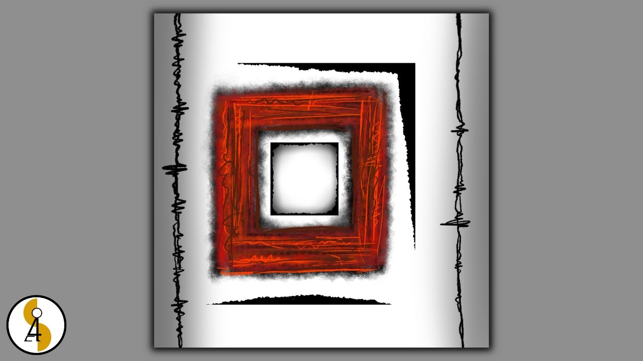 Minimalist Art / Easy Art / Relaxing / Red / Time Lapse / Procreate Art / iPad Art / Demo #215