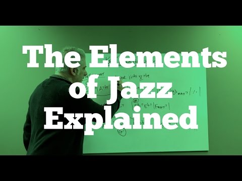 Music Theory Lecture: The Elements of Jazz Explained!