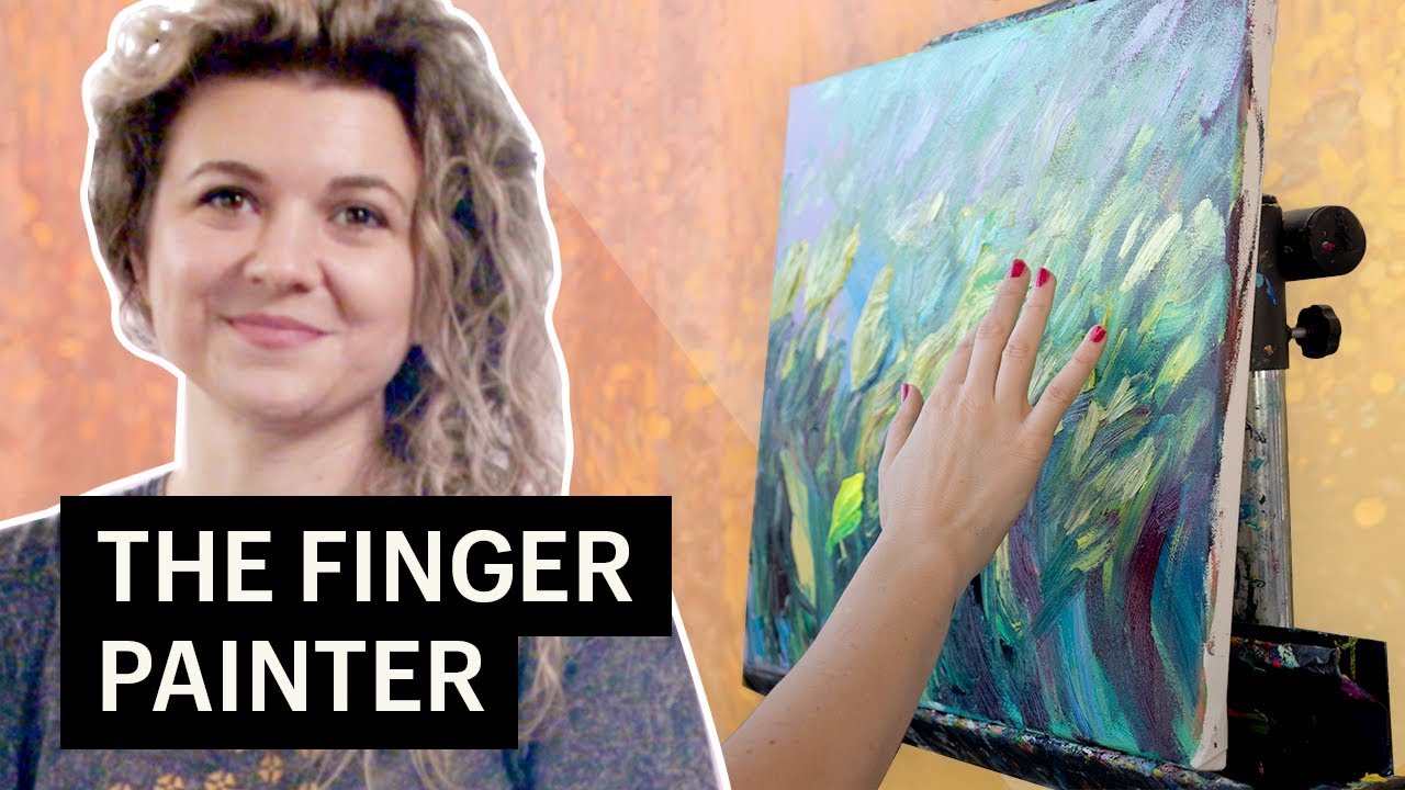 The Finger Painting Artist: How Iris Scott Made a Career Finger Painting | My Shopify Business Story