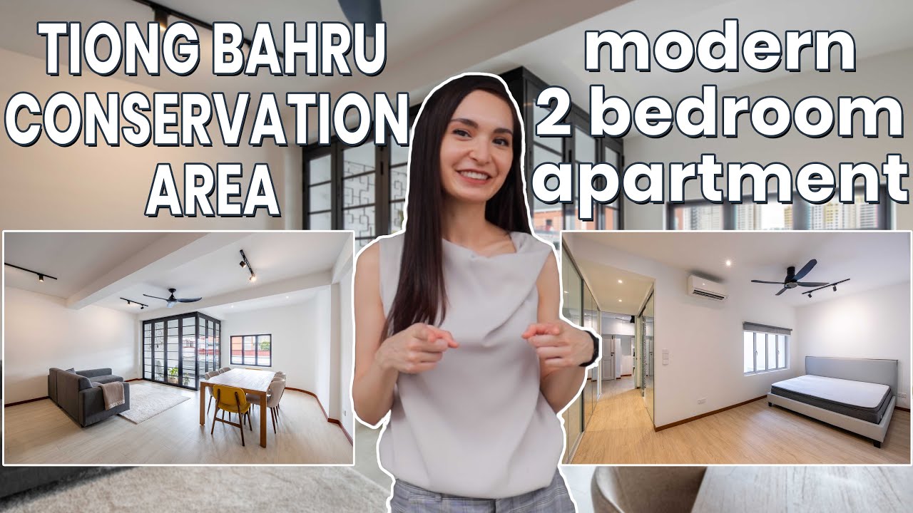 Tiong Bahru Estate | Modern Art Deco Living | 2 Bedroom Apartment | Singapore Conservation Homes