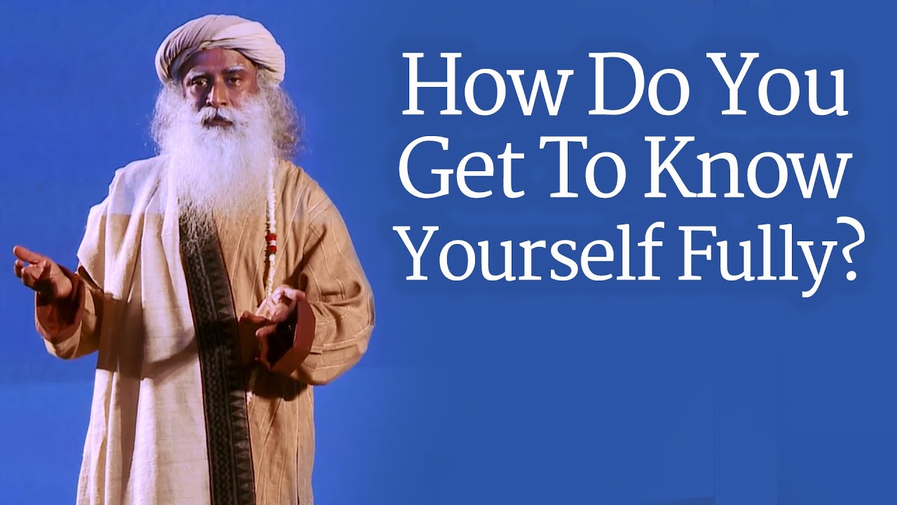 How Do You Get To Know Yourself Fully? – Sadhguru answers at Entreprenuers Organization Meet