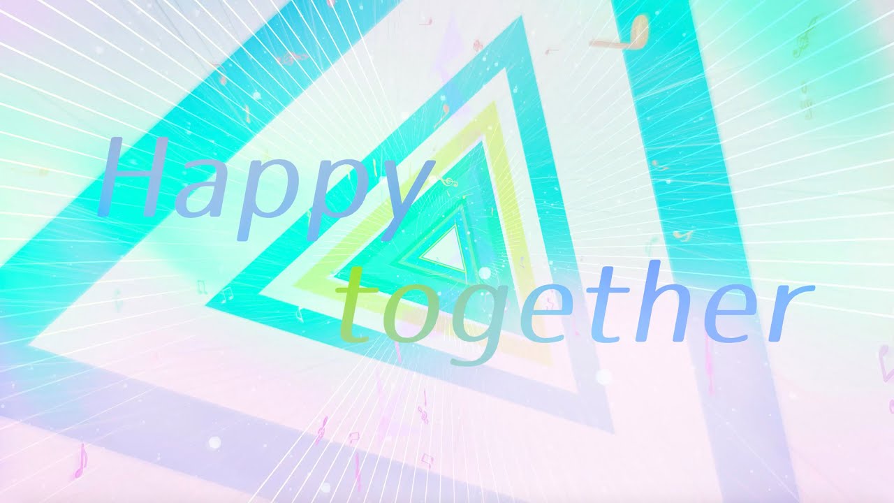 【Vivy】Happy Together／汎用型歌姫AI(Vo.コツキミヤ)（Official Lyric Video）