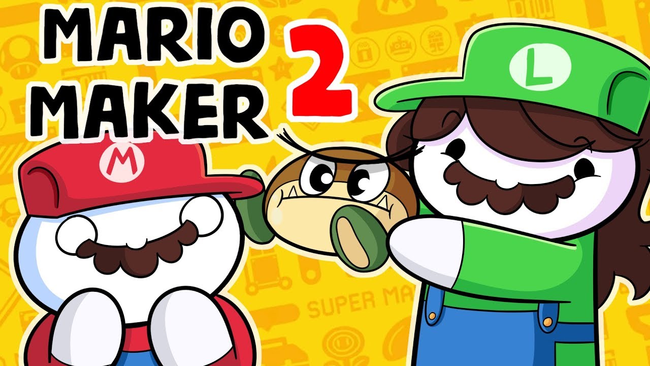 DESTROYING Mario Maker 2 with FACTS and LOGIC and JAIDEN