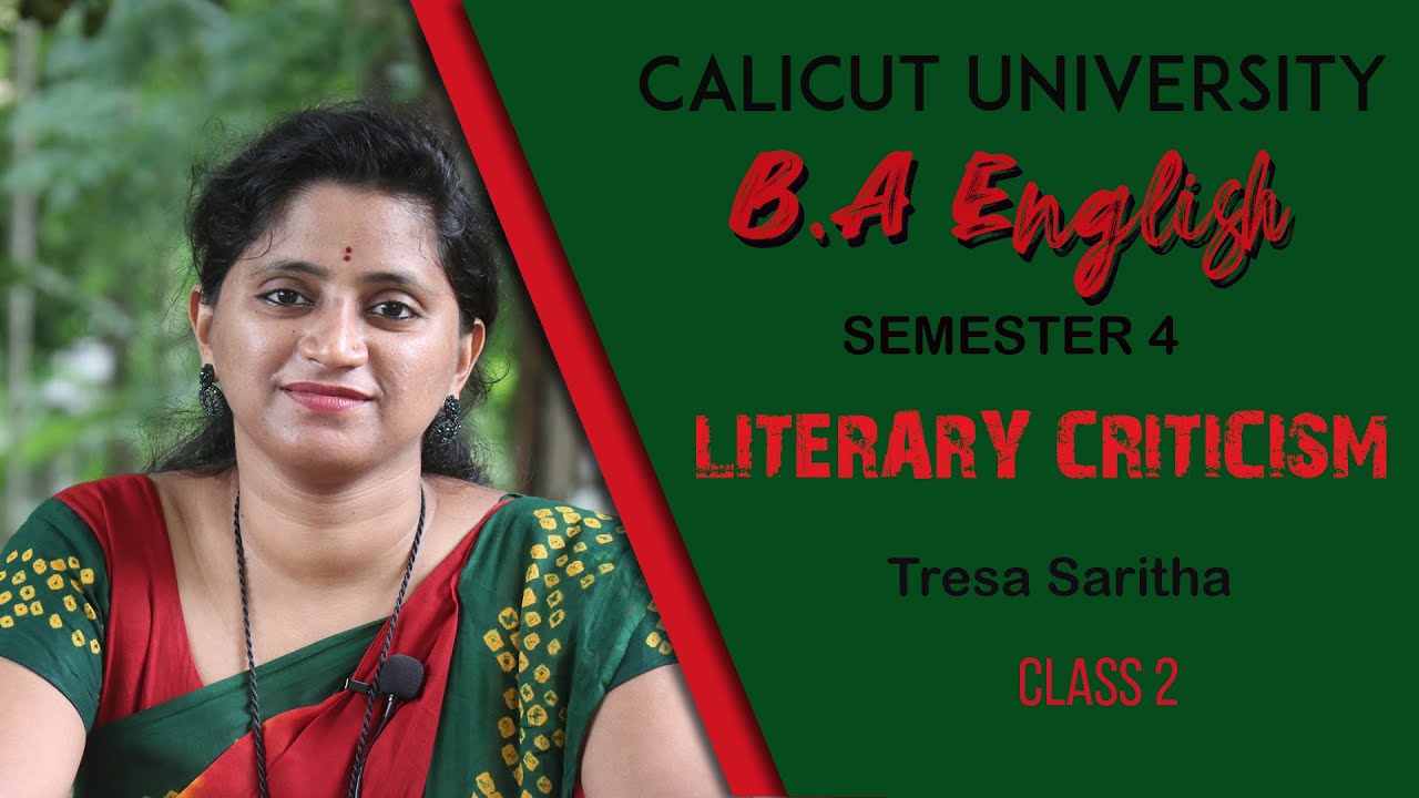 S4 | B A ENG | LITERARY CRITICISM | PLATO's Theory of Imitation, Attack on Poetry | Tresa Saritha- 2