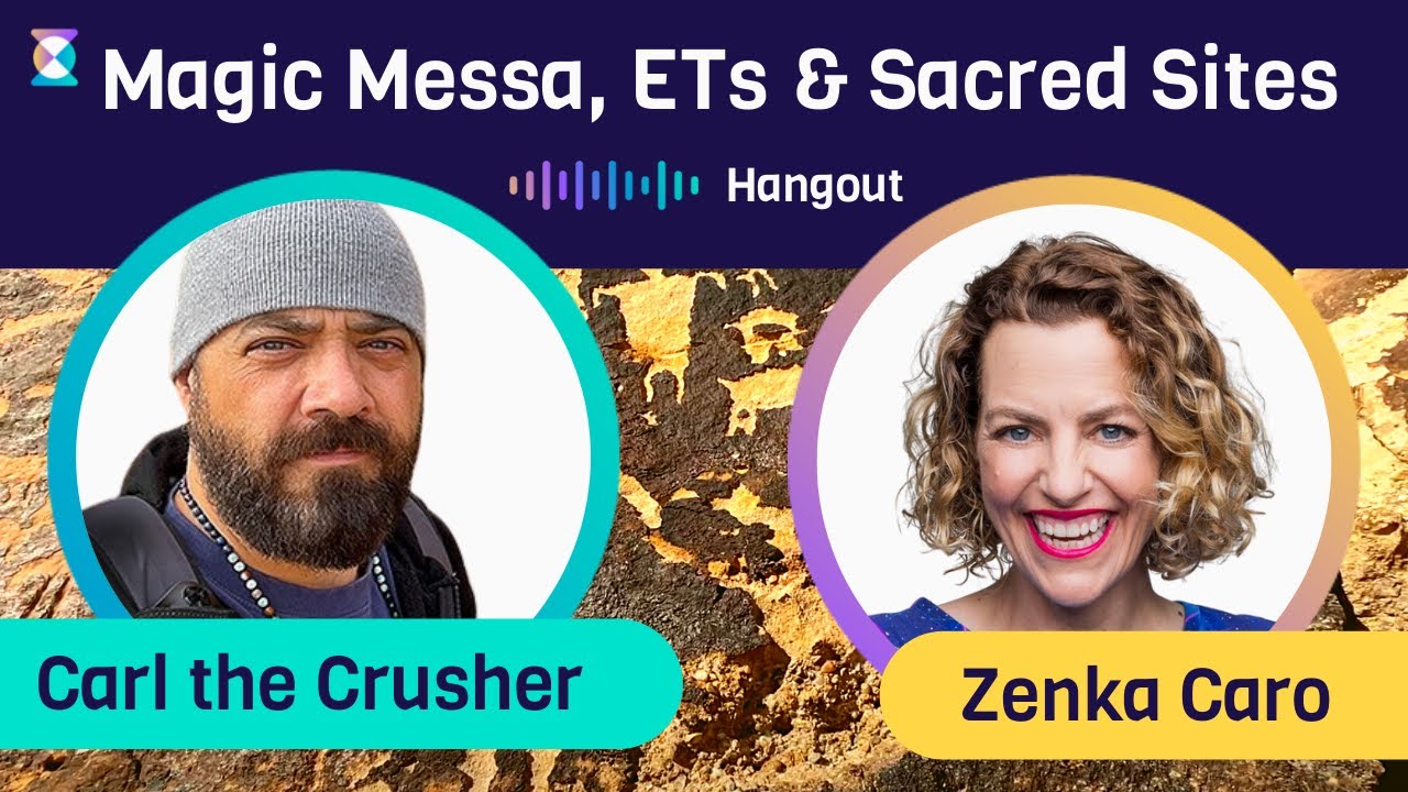 Consciousness and Manifestation in Ancient Locations with Carl Crusher and Zenka Caro