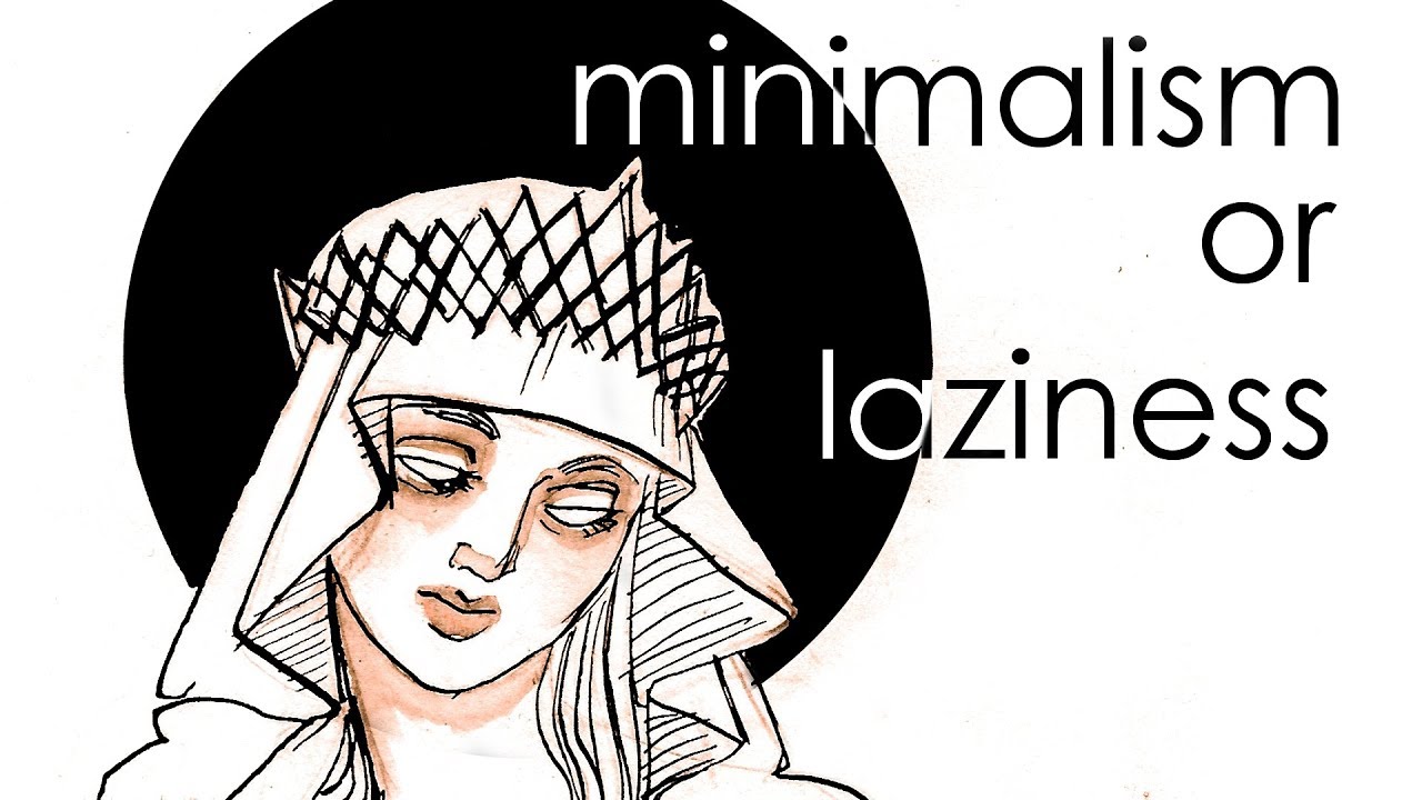 minimalism, laziness, and the trouble with digitizing traditional art