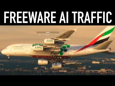 BEST Freeware AI TRAFFIC For MSFS | Tutorial + Guide!