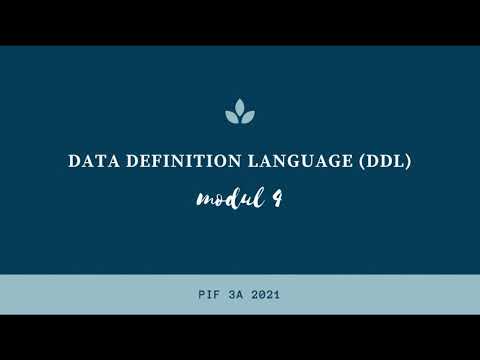 Prak Basdat_Modul 4 Data Definition Language (DDL)
