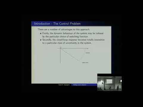 Introduction to Sliding Mode Observers I – Lecture by Sarah K Spurgeon