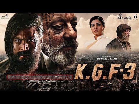 Kgf Chapter 3 | Official Trailer | Yash | Sanjoy Dutta | Raveena Tandon | Srinidhi | Prashanth |