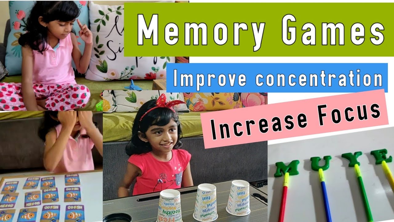 Memory Games for kids/Activities that  improves Concentration and  focus/Enhance observations skill