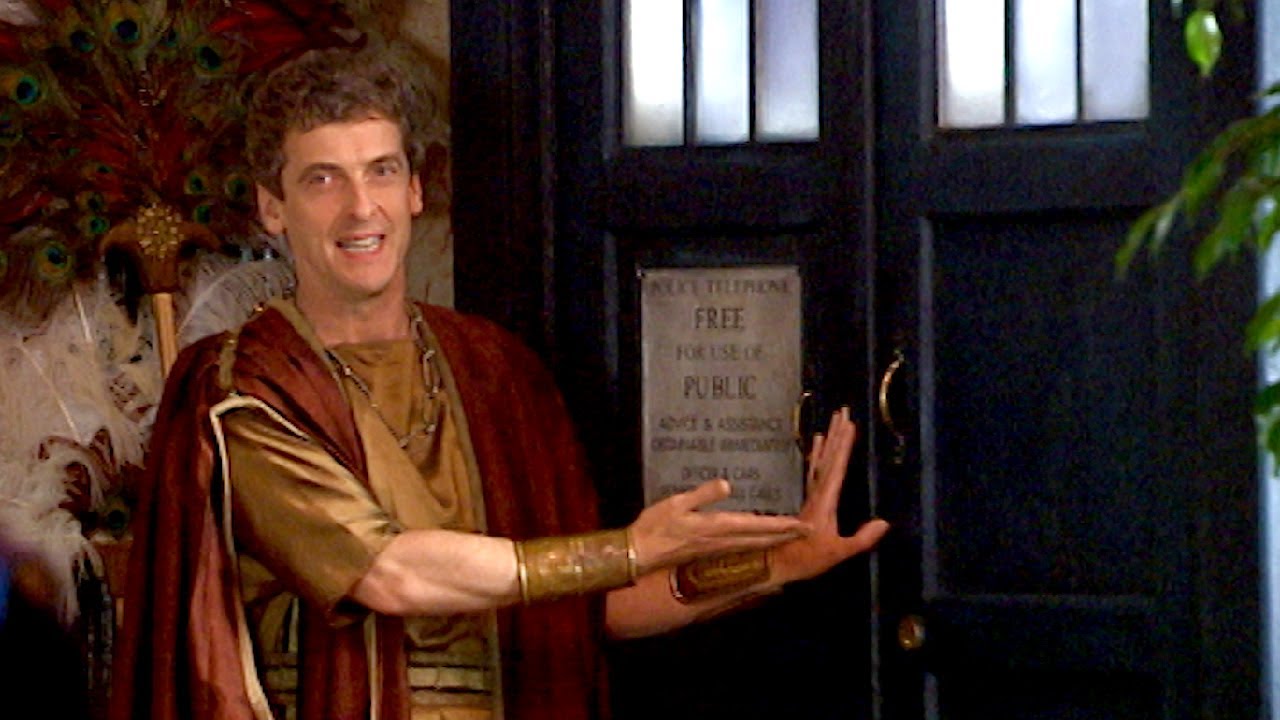 “Modern Art!” Peter Capaldi's First Appearance | The Fires of Pompeii (HD) | Doctor Who