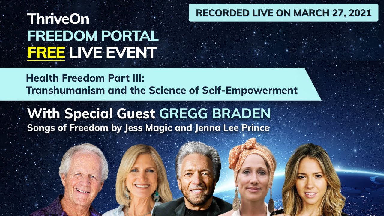 Kimberly and Foster Gamble with Gregg Braden: Transhumanism and the Science of Self-Empowerment