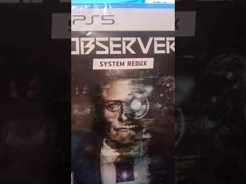 Observer System Redux. PlayStation 5 Physical Copy :)