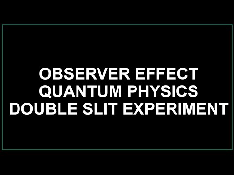 Observer Effect | Quantum Mechanics | Double Slit Experiment | Physics | Quantum computing tutorial