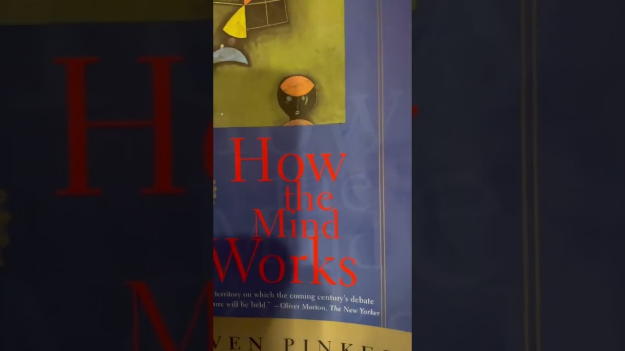 Order HOW the MIND WORKS by Steven Pinker $9.95