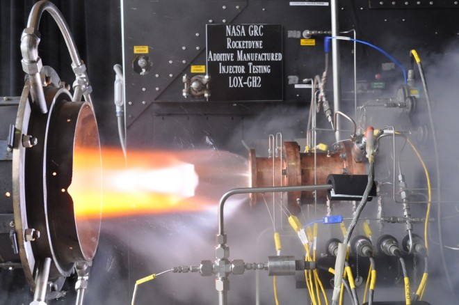 3D printed rocket engine roars to life « the Kurzweil Library + collections