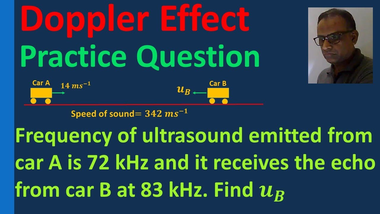 Question on Doppler Effect Relative motion wave source observer apparent frequency wavelength