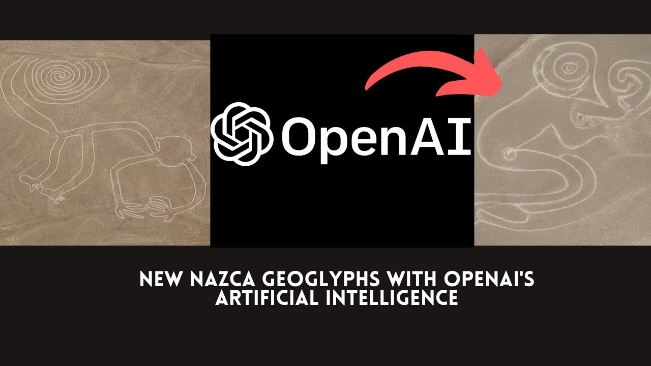 Generating New Nazca Geoglyphs with OpenAI's Artificial Intelligence