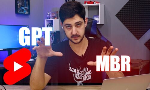 QUAL A DIFERENÇA ENTRE CRIAR UMA UNIDADE DE DISCO EM GPT OU MBR?#SHORTS